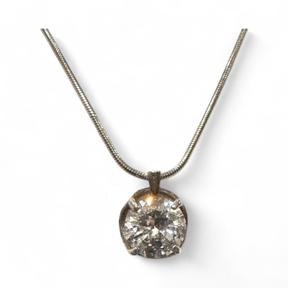 Silpada Sterling Silver CZ Necklace